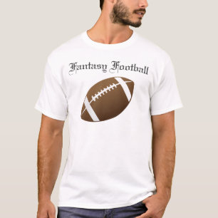 Aangepast Football Vector Fantasy Football MVP aan T-shirt