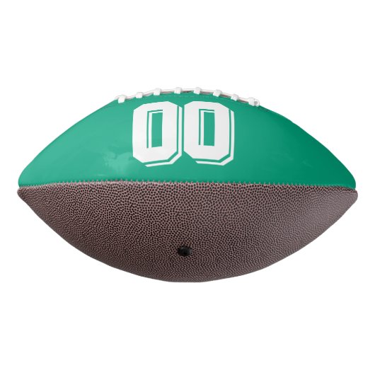 Aangepast Football voor GROENE EN WITTE (Gedraaid 270)