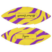 Aangepast Football voor Paarse en goudtijgerstreep (Panelen)