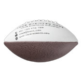 Aangepast Football voor speciale acties voor bedri (Gedraaid 90)