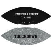 Aangepast Football voor zwart en zilverweddenschap (Panelen)