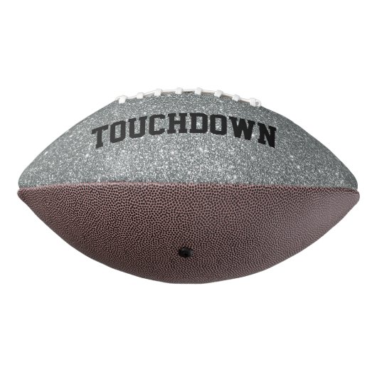 Aangepast Football voor zwart en zilverweddenschap (Gedraaid 270)