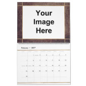 Aangepast foto-Afbeelding koper Gold Agenda Kalender (Feb 2027)