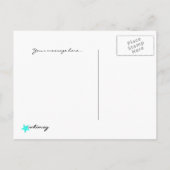 AANGEPAST FOTO-Briefkaart Aankondigingskaart (Achterkant)