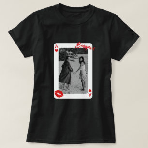 Aangepast foto bruidsmeisje aandenken vrijgezellen t-shirt