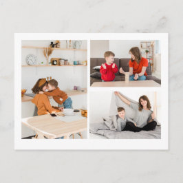 Aangepast foto- en bericht briefkaart