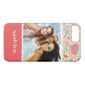 Aangepast foto- en naampatroon Case-Mate iPhone case (Achterkant (Horizontaal))