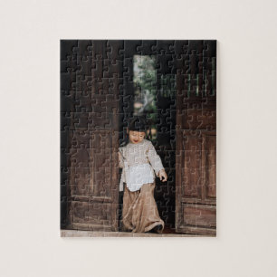 Aangepast, Foto en Tekst Toevoegen Legpuzzel