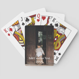 Aangepast, Foto en Tekst Toevoegen Pokerkaarten