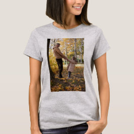 Aangepast, Foto en Tekst Toevoegen T-shirt