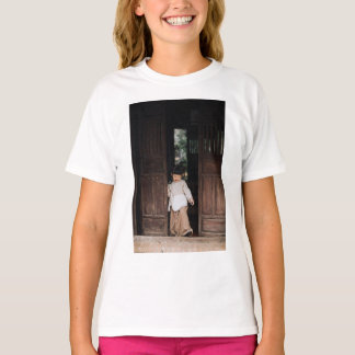Aangepast, Foto en Tekst Toevoegen T-shirt
