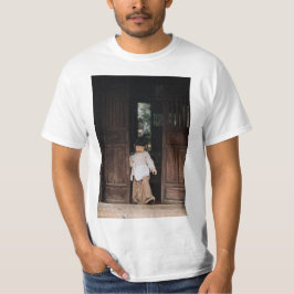 Aangepast, Foto en Tekst Toevoegen T-shirt