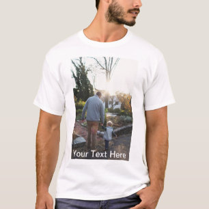 Aangepast, Foto en tekst toevoegen T-shirt