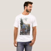 Aangepast, Foto en tekst toevoegen T-shirt (Voorkant volledig)