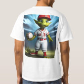 Aangepast, foto en tekst toevoegen t-shirt (Achterkant)