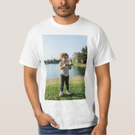 Aangepast, Foto en Tekst Toevoegen T-shirt