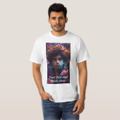 Aangepast, foto en tekst toevoegen t-shirt (Voorkant volledig)