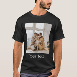 Aangepast, Foto en Tekst Toevoegen T-shirt