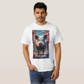 Aangepast, foto en tekst toevoegen t-shirt (Voorkant volledig)