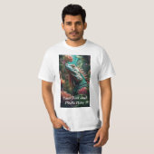 Aangepast, foto en tekst toevoegen t-shirt (Voorkant volledig)