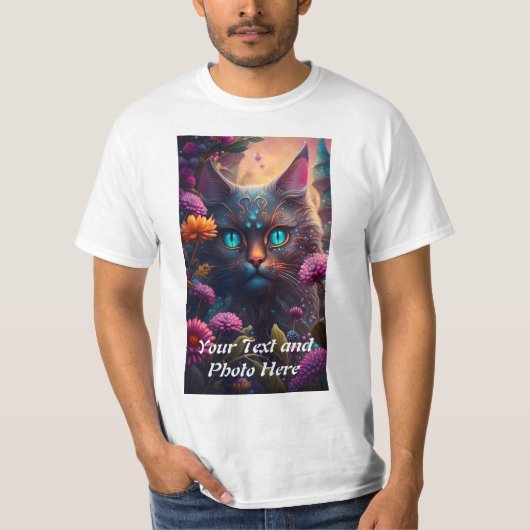 Aangepast, foto en tekst toevoegen t-shirt (Voorkant)