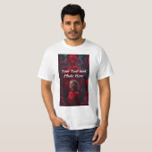 Aangepast, foto en tekst toevoegen t-shirt (Voorkant volledig)