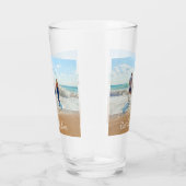 Aangepast foto- en tekstglas - Beste familie ooit Glas (Rechts)