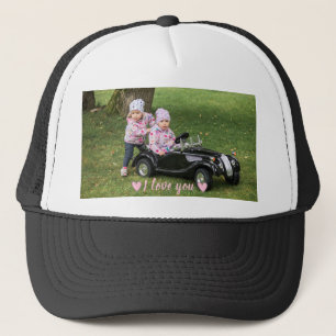 Aangepast, foto- en tekstpet. Trucker Hat Pet