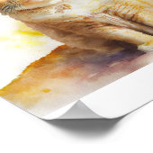 Aangepast foto-etiket van foto-afDRUKbare wandkuns Poster (Hoek)