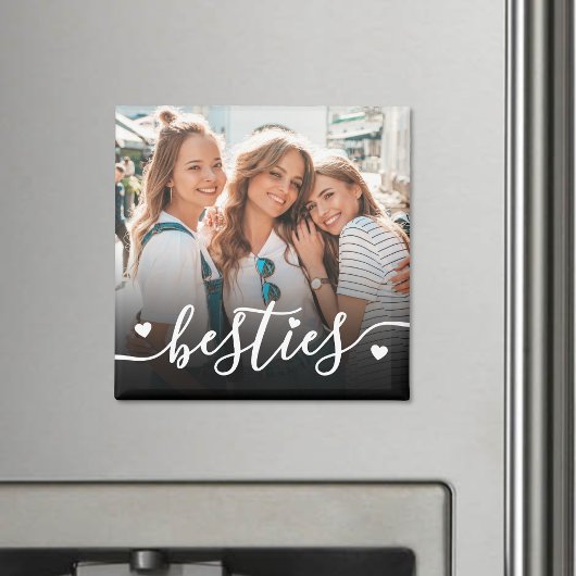 Aangepast Foto Geschenk van Beste Vrienden Magneet