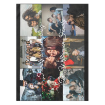 Aangepast foto-inklage Familie Naam 9 Familifoto's