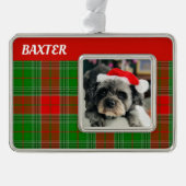 Aangepast foto-inktpatroon gegoten Ornament (Voorkant)