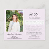 Aangepast Foto je eigen unieke onroerend goed Briefkaart (Voorkant)