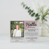 Aangepast Foto je huidige moderne onroerend goed i Briefkaart (Staand voorkant)