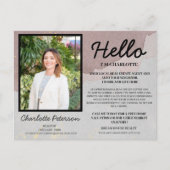 Aangepast Foto je huidige moderne onroerend goed i Briefkaart (Voorkant)