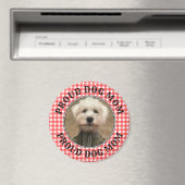 Aangepast foto-Lijst Land Red Buffalo Check Pset Magneet (Insitu (Vaatwasser))