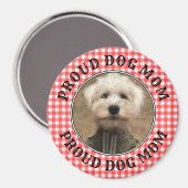 Aangepast foto-Lijst Land Red Buffalo Check Pset Magneet (Voorkant / Achterkant)