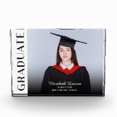 Aangepast foto Modern Elegant Senior Afstuderen De (Voorkant)