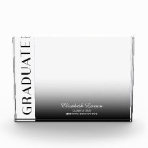 Aangepast foto Modern Elegant Senior Afstuderen De