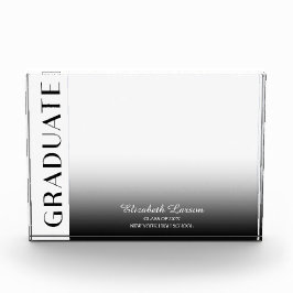 Aangepast foto Modern Elegant Senior Afstuderen De