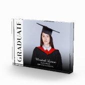 Aangepast foto Modern Elegant Senior Afstuderen De (Rechts)