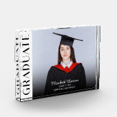 Aangepast foto Modern Elegant Senior Afstuderen De (Links)