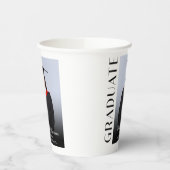 Aangepast foto Modern Elegant Senior Afstuderen De Papieren Bekers (Links)