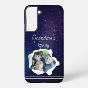 Aangepast foto papier ponsgat gepersonaliseerde te samsung galaxy hoesje