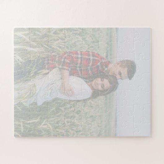 Aangepast foto-Puzzle Weddenschap Boek Legpuzzel (Horizontaal)