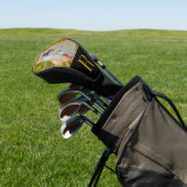 Aangepast foto-reeks - Gepersonaliseerd monogram Golfheadcover (Insitu)