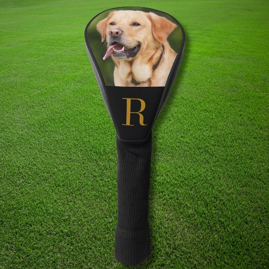 Aangepast foto-reeks - Gepersonaliseerd monogram Golfheadcover
