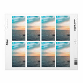 Aangepast foto retouradreslabel – Persoonlijk Etiket (Full Sheet)