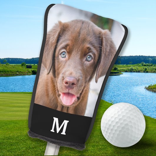Aangepast foto-serie Pet Dog Aangepast monogram Golfheadcover