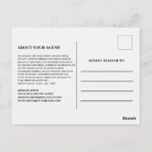 Aangepast Foto van onroerend goed van je eigen gro Briefkaart (Achterkant)